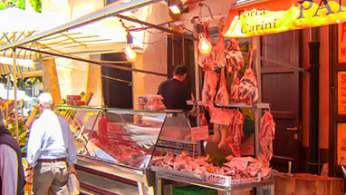 La viande – elle n'est pas au centre de la tradition sicilienne
