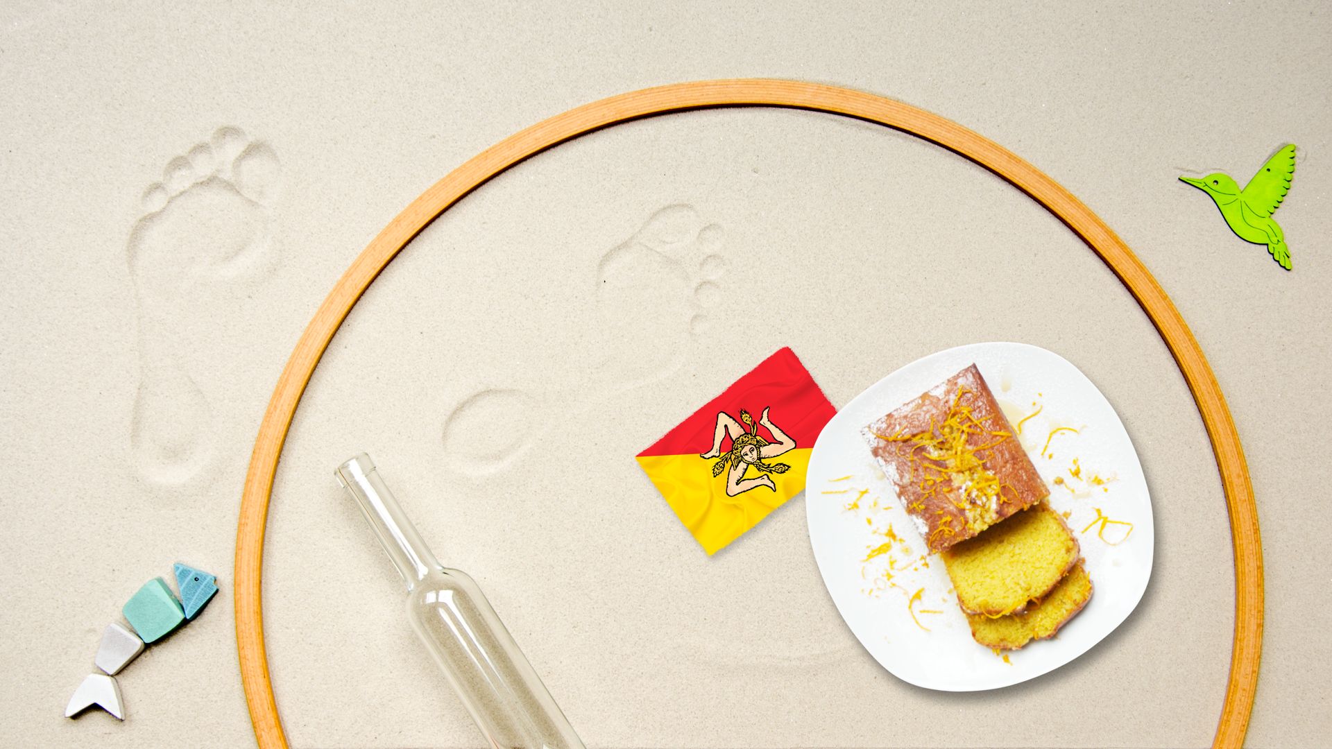Sizilianische Küche + Sizilianischer Orangenkuchen - Pan d'Arancio