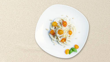 Ricotta-Nudeln mit Kumquats